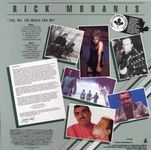 Rick Moranis LP back