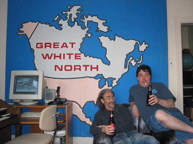 The Great White North set